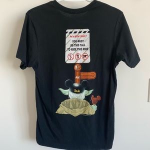 Disney Star Wars Funny Yoda at Disneyland Humor T-Shirt NWOT